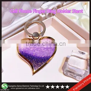 Samco Cute Heart Shape Liquid Universal Plastic Cell Phone Stand Holder thumbnail-1