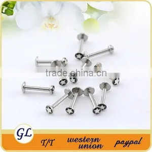 Oil Drop Star Labret Monroe Piercing thumbnail-1