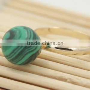 New Style Turquoise Alloy Ring With Unique Various Color Ball thumbnail-6