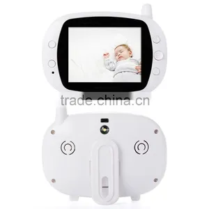 2 Way Talk 3.5" Color Video Baby Monitor Wireless Safety Camera Temperature Monitor Baby Monitor Night Vision thumbnail-5