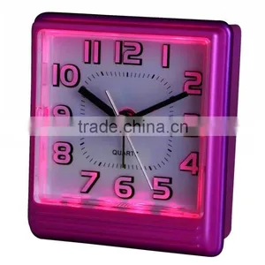 LED Light Snooze Crescendo Beep Sound Table Alarm Clock thumbnail-2