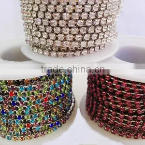 2016 High Quality D Claw Rhinestone Cup Chain For Clothing Garment Accessories Wholesale thumbnail-4