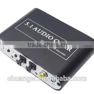 2015 Hot Sales!!!! 51A DTS Digital Audio Decoder,converter,digital to Analog Audio Decoder With Good Quality thumbnail-1