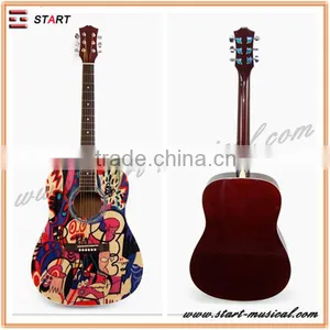 High Quality Copy Global Solid Acoustic Guitar thumbnail-1
