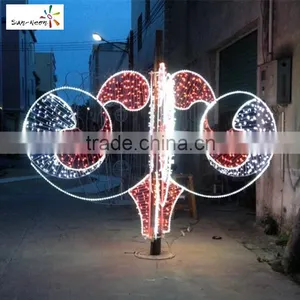 Fancy New Design 3D Commercial Decoration Motif Street Light thumbnail-4