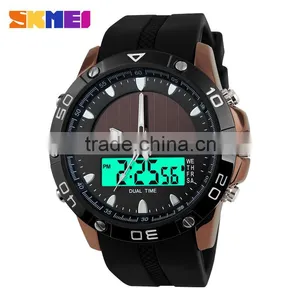 SKMEI High Quality Analogue Digital Solar Watch thumbnail-2