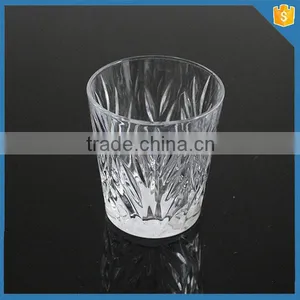 Old Fashion Carved Crystal Rock Glasses thumbnail-2