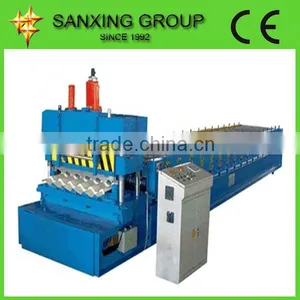 Glazed Metal Tile Corrugated Roll Forming Machine thumbnail-3