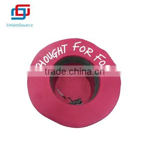 Fashion Wine Red Felt Top Hat thumbnail-1