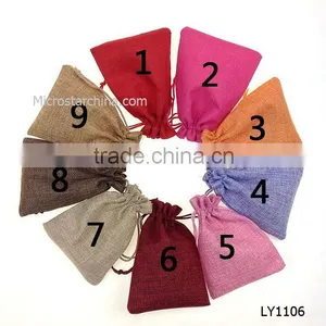 IN Stock 2016 Promotional Christmas Burlap Bag thumbnail-4