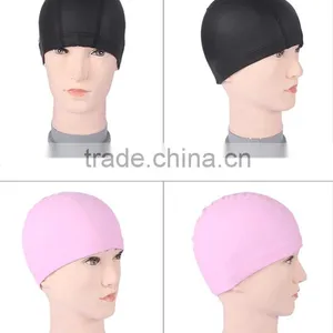 Lycra Waterproof Bathing Fashion Swimming Caps thumbnail-6
