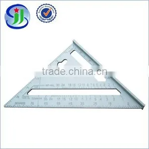 Aluminium Metal Metric Set Square Complete in Specifications Triangle Ruler 7cm 45 Degrees thumbnail-1