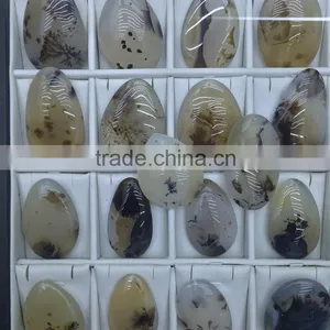 Natural Moss Agate Crystal Ornaments Wholesale thumbnail-3