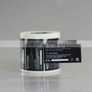 PET Paper Waterproof Sticker Label Produced Manudatcurer thumbnail-4
