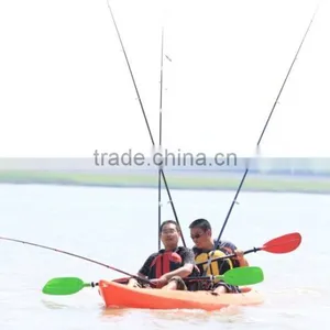 High Quality 2person Sit on Fishing Kayak & Cheapest Plastic Kayak,against UV 8 thumbnail-1