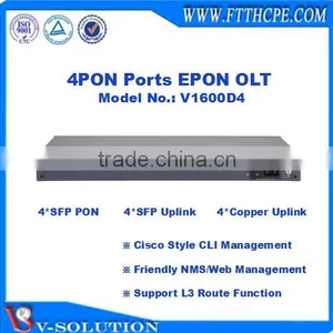 4 Ports EPON OLT Optical Line Terminal With Friendly NMS/Web Management and Cisco Style CLI Interface Support L3 Function thumbnail-4