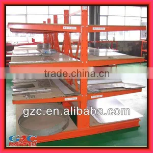 ISO9001 Warehouse Cantilever Rack System With Pannel thumbnail-1