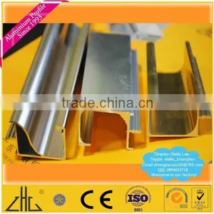 Wow!! Aluminium Kitchen Handle OEM/champagne Polishing Aluminium Frame for Kitchen Cabinet/polish Champagne Aluminium Extrusions thumbnail-3