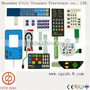 PC/PVC/PET Keypad Button Membrane thumbnail-1