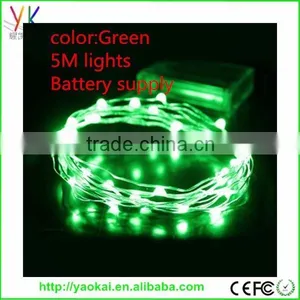 Decoration Shenzhen Factory Wholese Battery Power Operated Led String Lights thumbnail-1