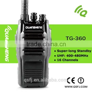Quansheng TG-360 2w 3000mAh Big Capacity Uhf 400-480mhz All Band Transceiver thumbnail-1