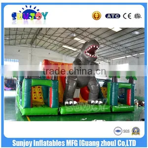 Commercial Inflatable Dinosaur Combo / New Outdoor Playground ,Kids Amusement Park thumbnail-5