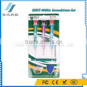 BEST-9900A 3Pcs Screwdriver Set Disassemble Repairing Tools Kit for IPhone thumbnail-6