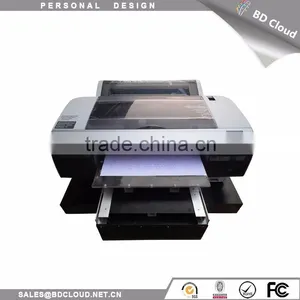 Digital Inkject Multifunction Glass Ceramic Acrylic Pvc Flatbed Printing Machine / uv Flatbed Printer thumbnail-1