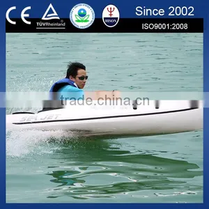 2014 Hison 4 Stroke Jet Engine Powered Canoe Epa to thumbnail-1