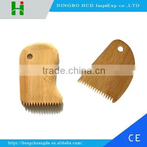 Custom Eco-friendly Bamboo Surf Wax Comb in Surfing thumbnail-1