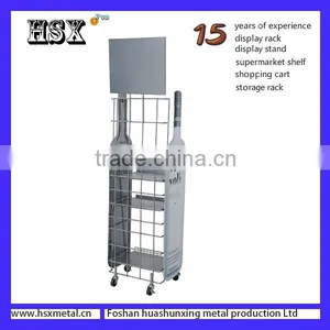 Metal Customize Wine Bottle Display Stand thumbnail-2