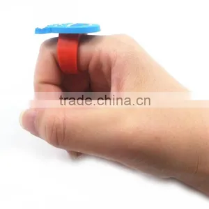 Promotional Soft Pvc Finger Rings/cute Rubber Rings/funny Cartoon Finger Rings thumbnail-3