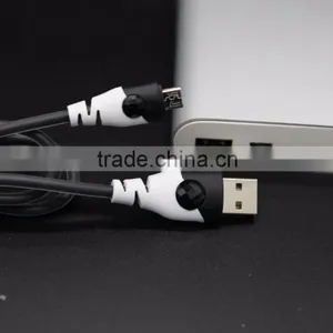 Wholesale Price for Samsung Micro Usb Charging Cable Usb Charger With Led Light, Candy Colors thumbnail-3