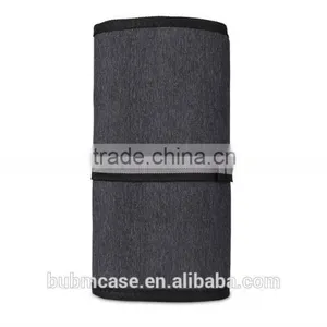 HOT BUBM Black Spring Rolls Folding Storage Bag, Usb Flash Drive Case thumbnail-3