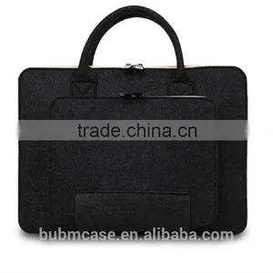 BUBM 2016 New 11inch Felt Laptop Bag Case For Notebook Lady Travel Business Notebook Case thumbnail-4