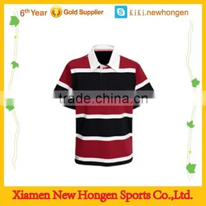 Wholesale OEM Team Set Sublimated Cheap Striped Rugby Jerseys thumbnail-1