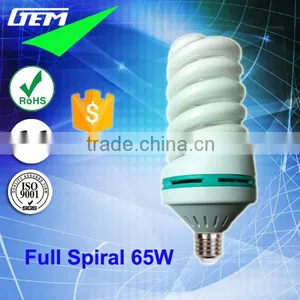 Cheap 2700-6500K CFL Bulbs Full Spiral 65W Energy Saving Lamp thumbnail-1