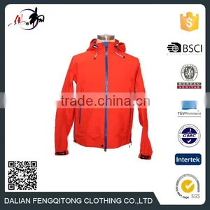 China Supplier OEM Available Waterproof Windproof Plus Size Men Hardshell Jacket thumbnail-2
