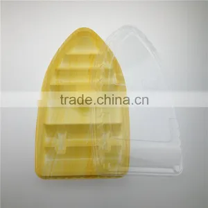 Disposable Plastic Food Packing Tray/plastic Tray/plastic Boat Tray for Fish, Sushi, Salad thumbnail-1