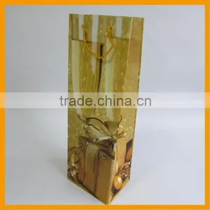 Revel Art Paper Marketplace Bags Single Bottle Paper Wine Assortment Bags thumbnail-1
