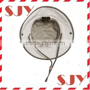 Wholesale Blank Mens Twill Bucket Hat With String thumbnail-3