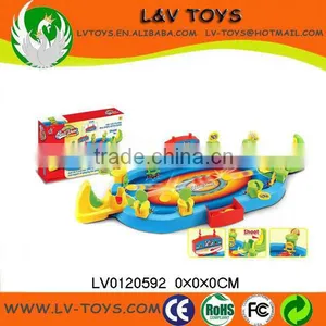 Funny Plastic Indoor Shooting Game Toys Family Game Set for Sale thumbnail-1
