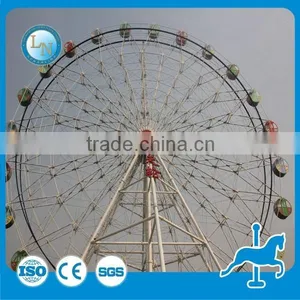 Romantic Giant Amusement Decorative Kiddie Ferris Wheels for Sale thumbnail-5