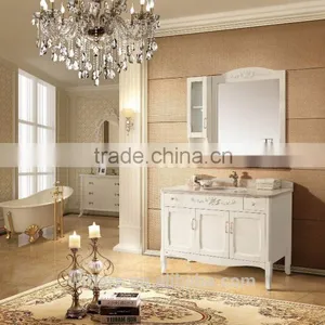 Vanities With Integrated Bowls in Cream White WTS329 thumbnail-3