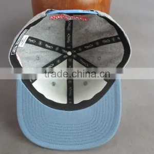 Customer High Quality 6- Panel Snapback Hat With 3D Embroidered Patch thumbnail-6