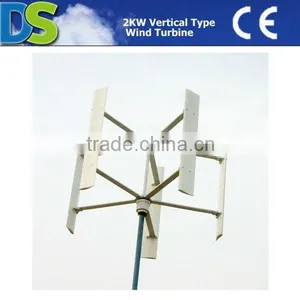 V 2KW Vertical Axis Wind Turbine Price thumbnail-1