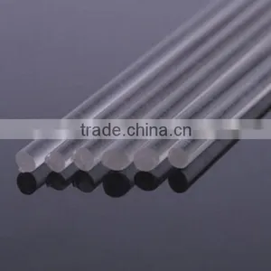 Transparent Plexiglass Rods Building Model Material GB05 2* 250MM thumbnail-1