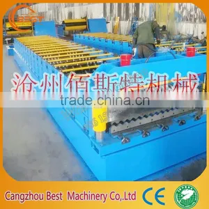 Color Steel Roll Forming Building Machines Cutting thumbnail-1