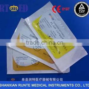 Absorbable Catgut Chromic Suture With Surgical Needles thumbnail-1
