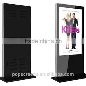 CE Approval Interactive Public Touch Panel Industrial Screen Kiosk 55" IR (ST550A-PD-TS) thumbnail-3